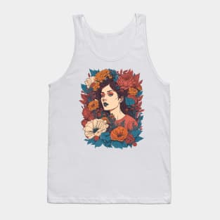 Floral Girl Tank Top